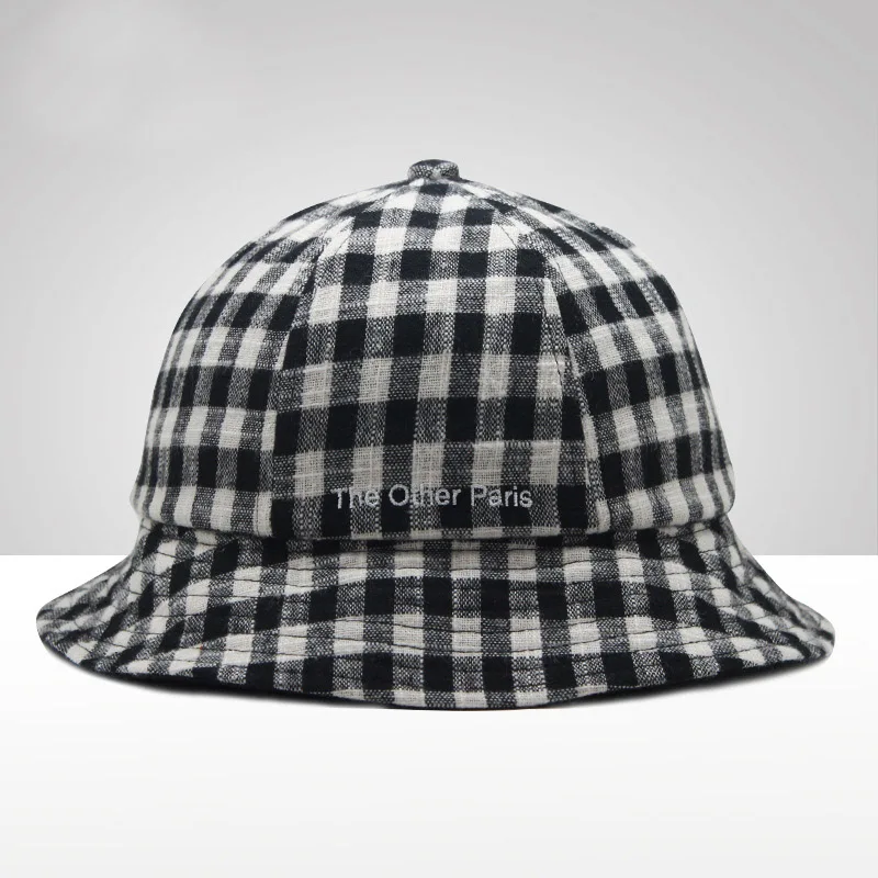 check plaid 100% cotton panama bucket hat women men fashion campaniform fisherman hat summer sporty sun hat hip hop cap
check plaid 100% cotton panama bucket hat women men fashion campaniform fisherman hat summer sporty sun hat hip hop cap