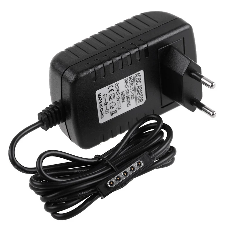 US EU 12V 2A AC Adapter Travel Wall Power Charger Tablet Battery Charger For Microsoft Surface Pro 2 RT 10.6 Windows 8 Tablet PC
US EU 12V 2A AC Adapter Travel Wall Power Charger Tablet Battery Charger For Microsoft Surface Pro 2 RT 10.6 Windows 8 Tablet PC