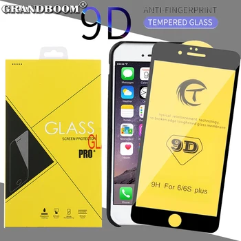 500pcs 9D Full Cover Curved Tempered Glass For iPhone 11 Pro Max XS XR X 8 7 6 6S Plus 9H Screen Protector Film With Yellow Box
500pcs 9D Full Cover Curved Tempered Glass For iPhone 11 Pro Max XS XR X 8 7 6 6S Plus 9H Screen Protector Film With Yellow Box