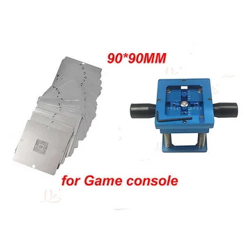 

90MM Universal bga reballing stencil kit for Game console 23pcs+ reball station for PS3, Xbox 360 etc