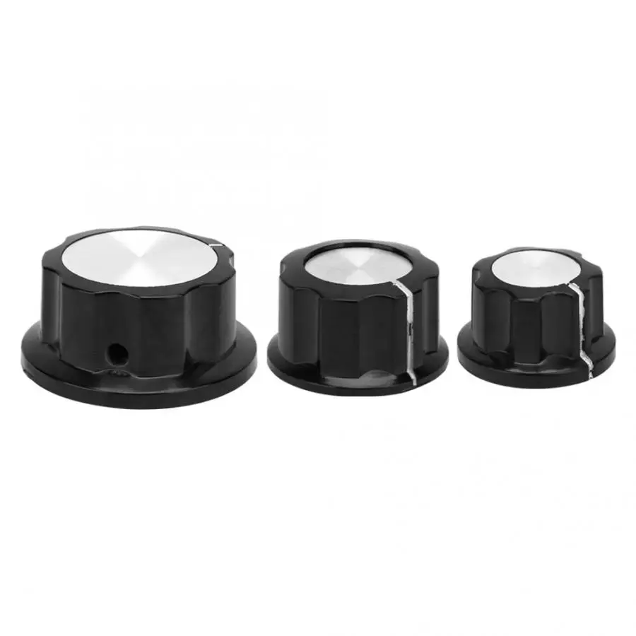 10pcs Potentiometer Knurled Knobs Band Switch Rotary Button Volume Control Cap Kit
10pcs Potentiometer Knurled Knobs Band Switch Rotary Button Volume Control Cap Kit