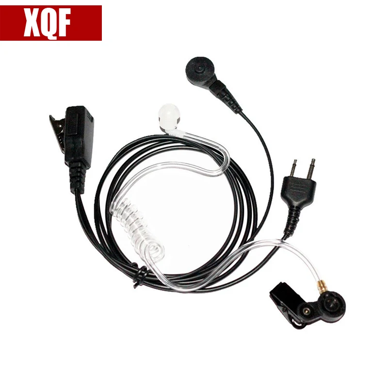 XQF Covert Acoustic Tube Earphone with in-line clip PTT mic for ICOM 2-Way Radios F3G, F4G, F11, F11S
XQF Covert Acoustic Tube Earphone with in-line clip PTT mic for ICOM 2-Way Radios F3G, F4G, F11, F11S