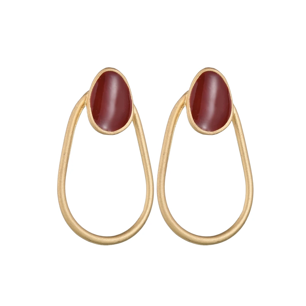 2019 New Red Resin Drop Oil Matte Metal Geometric Irregular Round Earrings Circle Pearl Long Earrings For Women Girls Jewelry
2019 New Red Resin Drop Oil Matte Metal Geometric Irregular Round Earrings Circle Pearl Long Earrings For Women Girls Jewelry
