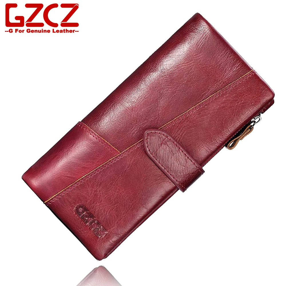 GZCZ 2018 Cow Leather Women Wallet Purse Female Fashion Women's Handbag Genuine Leather Pouch Case Phone Pocket Carteira
GZCZ 2018 Cow Leather Women Wallet Purse Female Fashion Women's Handbag Genuine Leather Pouch Case Phone Pocket Carteira