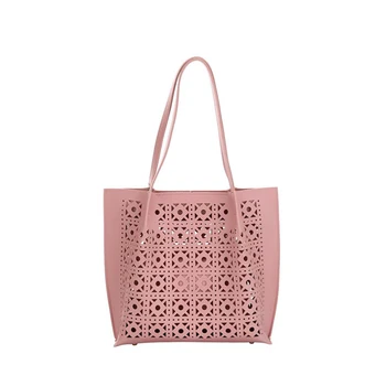 2PCS/SET soft PU Leather beach Bag For Women 2019 Designer big Flower Hollow out handbag fashion Ladies Shoulder shopping Bags
2PCS/SET soft PU Leather beach Bag For Women 2019 Designer big Flower Hollow out handbag fashion Ladies Shoulder shopping Bags