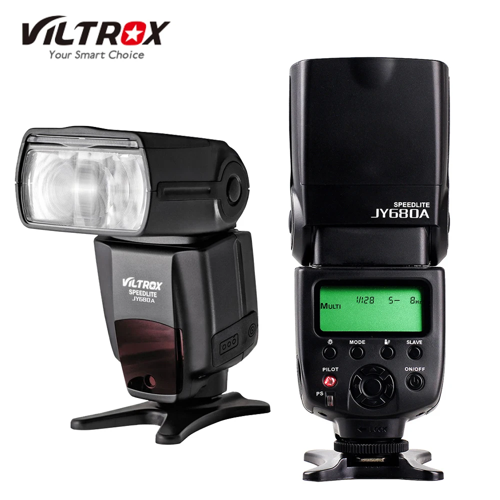 

VILTROX JY680A JY680-A Universal GN33 speedlight LCD Camera Flash Light Speedlite for Canon Nikon Pentax Olympus SONY DSLR