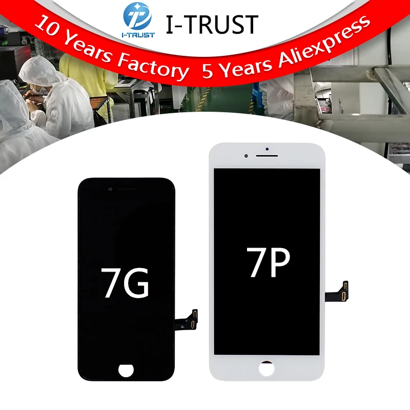 10PCS Grade A+++ LCD or Screen or Display For iPhone 7 7G 7 Plus Touch Screen Digitizer Assembly Replacement Free Shipping
10PCS Grade A+++ LCD or Screen or Display For iPhone 7 7G 7 Plus Touch Screen Digitizer Assembly Replacement Free Shipping