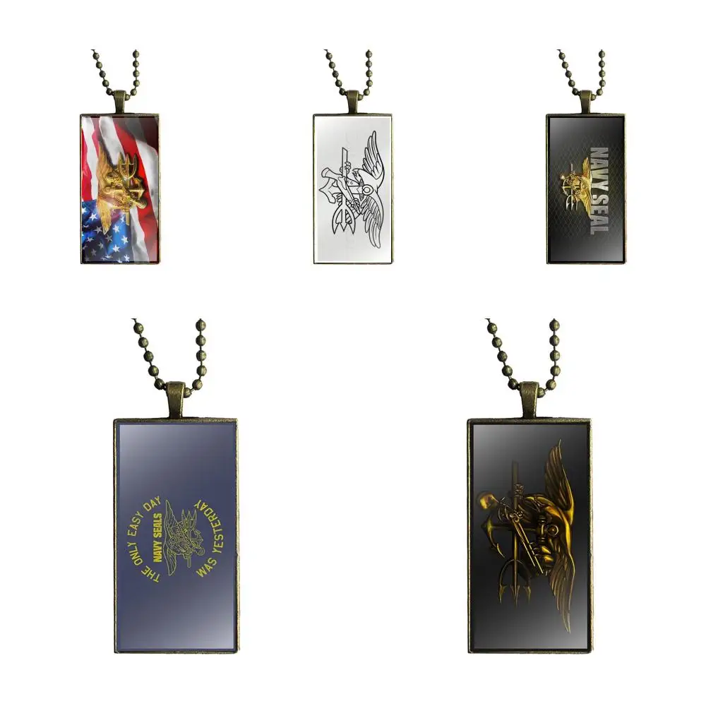 EJ Glaze For Women Choker Fashion Glass Cabochon Pendant Rectangle Necklace Choker Necklace Jewelry Navy Seals Logo
EJ Glaze For Women Choker Fashion Glass Cabochon Pendant Rectangle Necklace Choker Necklace Jewelry Navy Seals Logo