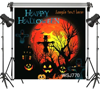 Polyester & Vinyl Halloween Red Full Moon Pumpkin Lanter Ghost Backdrops Background For Photography Studio Backdrop Photo Props
Polyester & Vinyl Halloween Red Full Moon Pumpkin Lanter Ghost Backdrops Background For Photography Studio Backdrop Photo Props