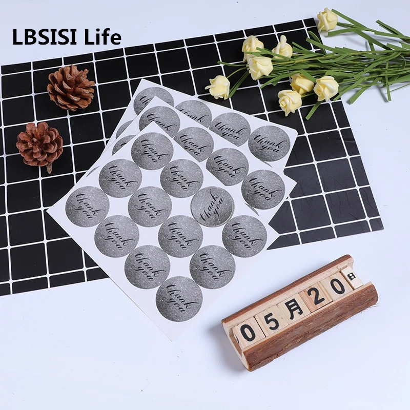 LBSISI Life 108pcs New Thank you Gray Silver Paper Sticker Baking Cake Decorating Tools Candy Cookie Packing Bag Box DIY Gift
LBSISI Life 108pcs New Thank you Gray Silver Paper Sticker Baking Cake Decorating Tools Candy Cookie Packing Bag Box DIY Gift
