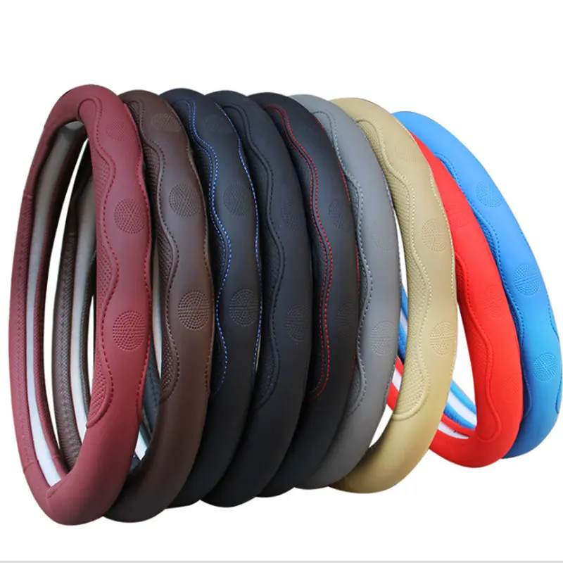 9 Colors Car Steering Wheel Cover Universal Volant Braid on the Steering-wheel Fashion Non-slip Funda Volante Auto Car Styling
9 Colors Car Steering Wheel Cover Universal Volant Braid on the Steering-wheel Fashion Non-slip Funda Volante Auto Car Styling