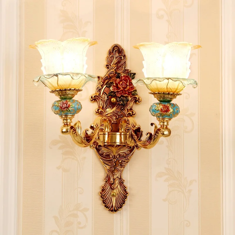 European wall lamp simple and generous living room film and television wall lamp bedroom hallway luxury French zinc alloy wall l
European wall lamp simple and generous living room film and television wall lamp bedroom hallway luxury French zinc alloy wall l