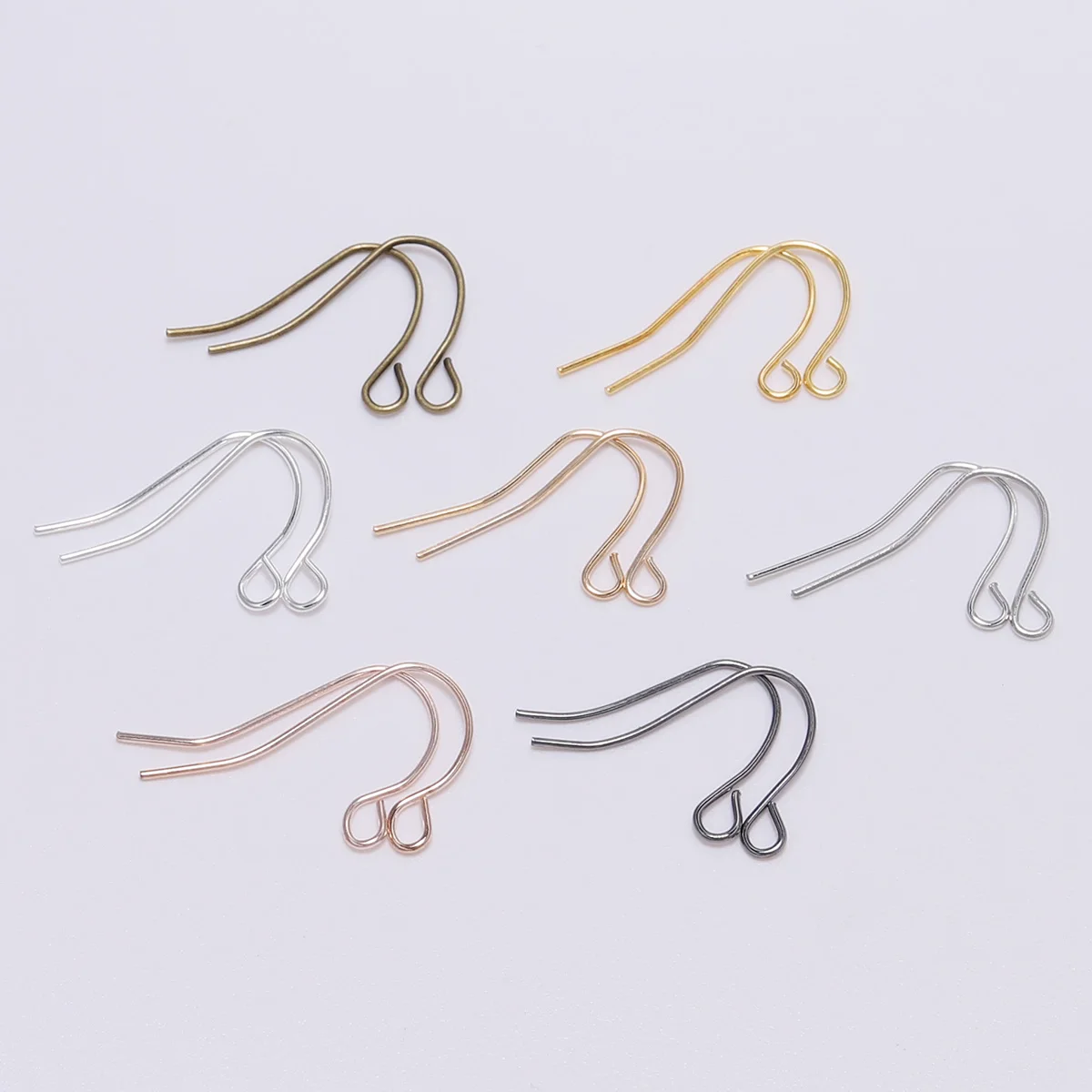 100Pcs 21*12mm Metal Plated French Hook Earring Hooks Fishhook Ear Wire Pin For DIY Earrings Jewelry Making Findings Accessories
100Pcs 21*12mm Metal Plated French Hook Earring Hooks Fishhook Ear Wire Pin For DIY Earrings Jewelry Making Findings Accessories
