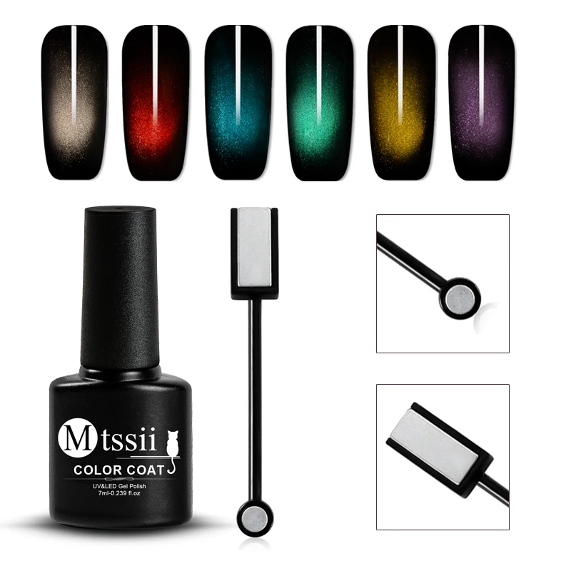 Mtssii 7ml Glamorous Cat Eyes UV Gel Polish Magnetic Shimmer Soak Off UV LED Gel Lacquer DIY Nail Art Manicure Tool
Mtssii 7ml Glamorous Cat Eyes UV Gel Polish Magnetic Shimmer Soak Off UV LED Gel Lacquer DIY Nail Art Manicure Tool