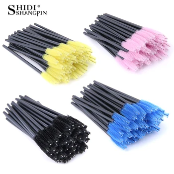 50/100 Pcs Eyelash Extension Disposable make up Eyebrow brush Mascara Wand Applicator Eye Lashes Cosmetic Brushes Set makeup kit
50/100 Pcs Eyelash Extension Disposable make up Eyebrow brush Mascara Wand Applicator Eye Lashes Cosmetic Brushes Set makeup kit