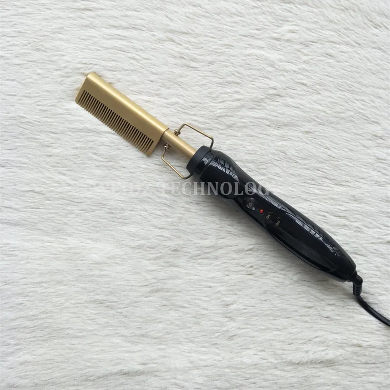 Hot Heating Hair Curler Comb Hair Straightener Comb Titanium Alloy Heating Comb Temperature adjustable YJ4
Hot Heating Hair Curler Comb Hair Straightener Comb Titanium Alloy Heating Comb Temperature adjustable YJ4