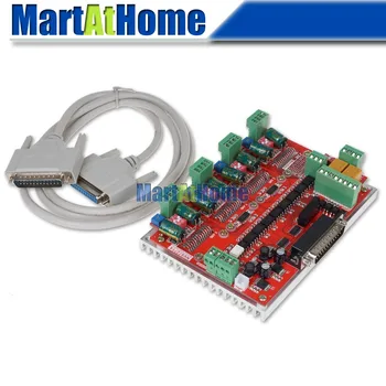 CNC 4 Axis Stepper Motor Control Board and Driver Card NV8727T4 12V-32V DC LPT Port Support Mach2 Mach3 KCAM4 Replace LV8727
CNC 4 Axis Stepper Motor Control Board and Driver Card NV8727T4 12V-32V DC LPT Port Support Mach2 Mach3 KCAM4 Replace LV8727