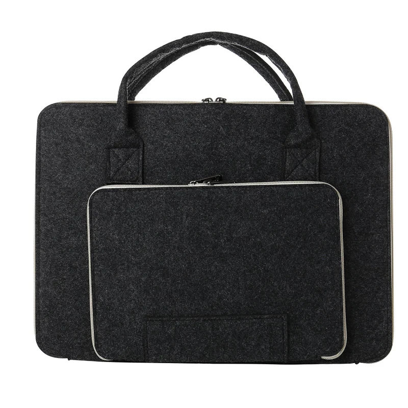 Wool Felt Universal Notebook Computer Laptop Sleeve Bag Case 12 13 15 for Macbook Air 13.3 Pro Case Xiaomi Air 13 Fasion Wool Felt Universal Notebook Computer Laptop Sleeve Bag Case 12 13 15 for Macbook Air 13.3 Pro Case Xiaomi Air 13 Fasion
