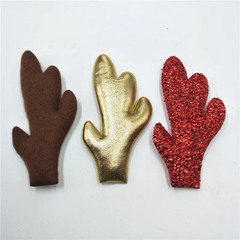 20pcs/lot Christmas Pu deer Antlers Padded Appliques Children Hair Accessories For Sewing Supplies DIY Craft
20pcs/lot Christmas Pu deer Antlers Padded Appliques Children Hair Accessories For Sewing Supplies DIY Craft