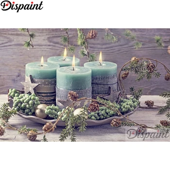 Dispaint Full Square/Round Drill 5D DIY Diamond Painting "Candle decoration" 3D Embroidery Cross Stitch Home Decor Gift A18894
Dispaint Full Square/Round Drill 5D DIY Diamond Painting "Candle decoration" 3D Embroidery Cross Stitch Home Decor Gift A18894