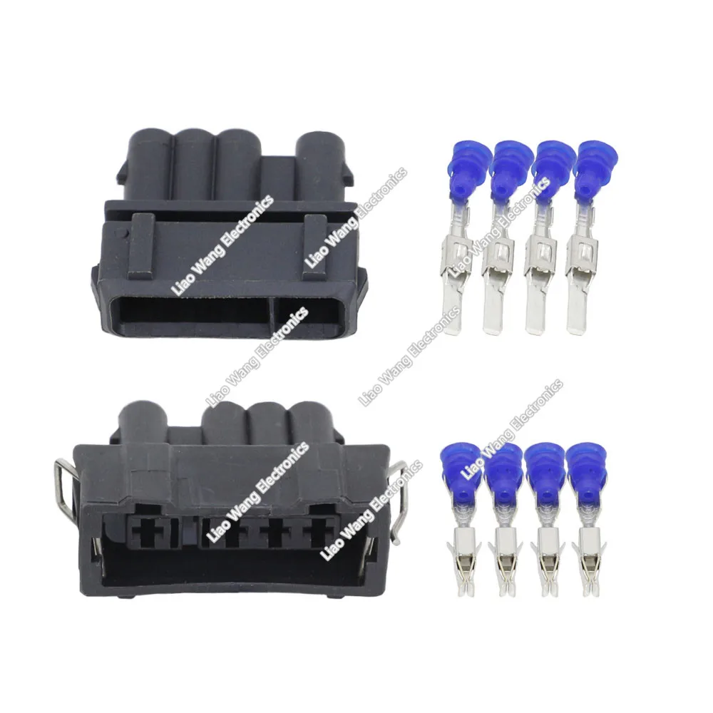 4 Pin car with waterproof connector Black Oxygen sensor with terminal plug Male and female DJ703+1A-3.5-11/21 4P 
4 Pin car with waterproof connector Black Oxygen sensor with terminal plug Male and female DJ703+1A-3.5-11/21 4P