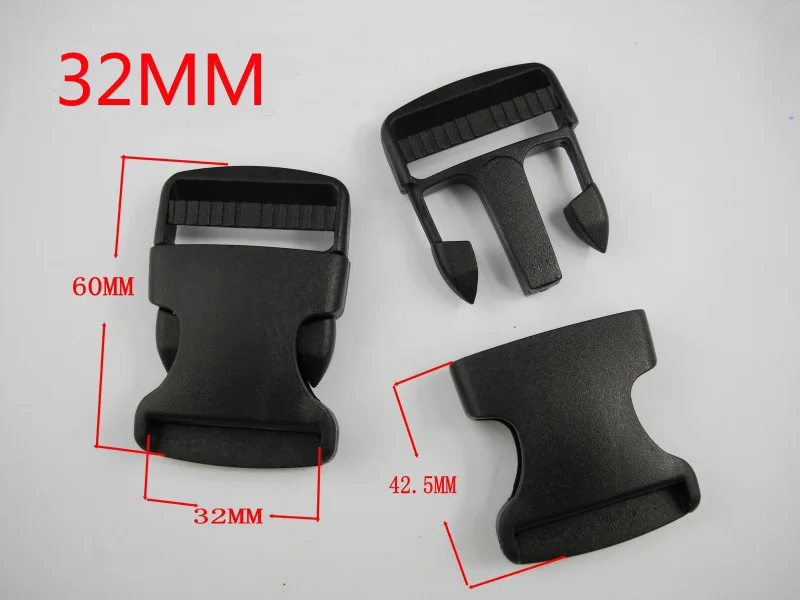 Plastic Hardware Dual Adjustable Side Release Buckles Molle Tatical Backpack Belt Bag Parts Strap Webbing 32MM
Plastic Hardware Dual Adjustable Side Release Buckles Molle Tatical Backpack Belt Bag Parts Strap Webbing 32MM