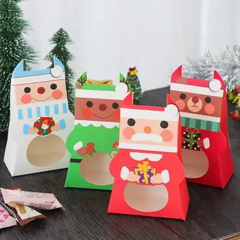 50pcs Christmas Creative Cartoon Biscuit Favor Box Window Baking Cookie Boxes Wholesale
50pcs Christmas Creative Cartoon Biscuit Favor Box Window Baking Cookie Boxes Wholesale