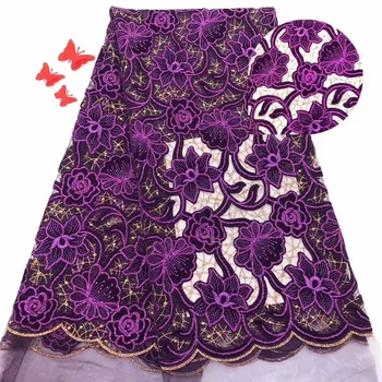 2019 Latest Velvet Embroidery Guipure Cord Lace Fabric High Quality Purple Color African Lace Fabric Latest Nigerian Lace Fabric
2019 Latest Velvet Embroidery Guipure Cord Lace Fabric High Quality Purple Color African Lace Fabric Latest Nigerian Lace Fabric