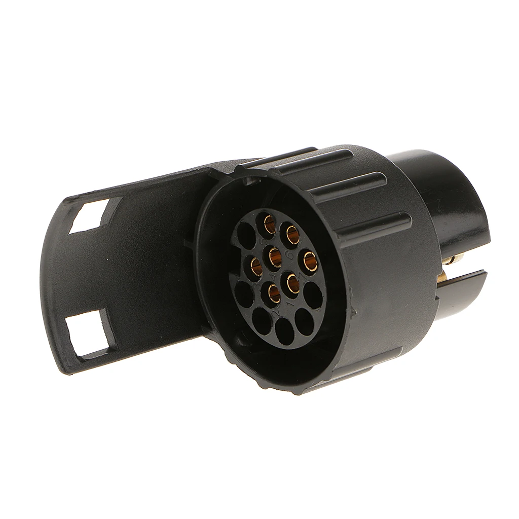 7 Pin To 13 Pin 12V Trailer Short Connector Towing Adapter for Truck Auto