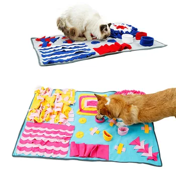 Dog Snuffle Mat Slow Feeding Mat Stress Release Training Dog Toys Pet Activity Training Blanket
Dog Snuffle Mat Slow Feeding Mat Stress Release Training Dog Toys Pet Activity Training Blanket