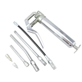 120CC Repair Lubrication Grease Machine Set Vehicle Tool Mini One Handed With Oil Tip Auto Use Professional Metal Steel Hose
120CC Repair Lubrication Grease Machine Set Vehicle Tool Mini One Handed With Oil Tip Auto Use Professional Metal Steel Hose