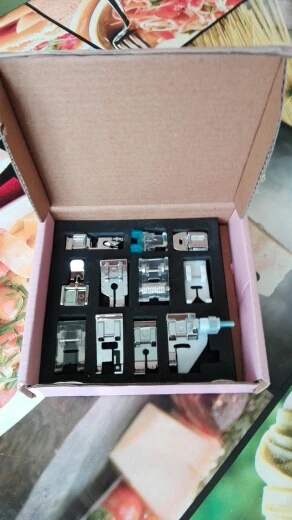 11 pcs/set Multi-Function Sewing Machine Feet Presser Foot Spare Parts 11pcs presser foot
11 pcs/set Multi-Function Sewing Machine Feet Presser Foot Spare Parts 11pcs presser foot