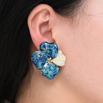 GODKI 40MM Begonia Flowers Design Fashion Popular Luxury Iregular Geometry Earring Full Cubic Zirconia Pave Earring
GODKI 40MM Begonia Flowers Design Fashion Popular Luxury Iregular Geometry Earring Full Cubic Zirconia Pave Earring