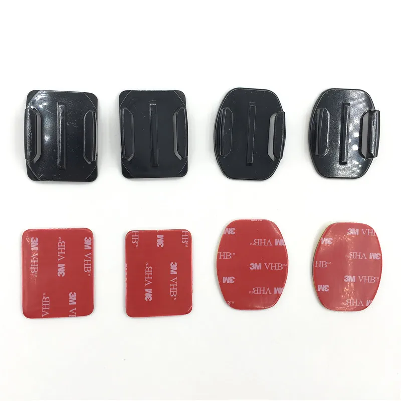3M Klebstoff Halterungen Flach Basis Helm für Sjcam Sj4000 Sj5000 Xiaomi