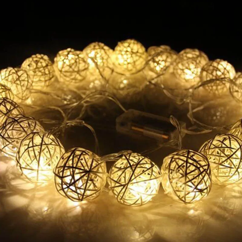 20 LED Battery Cotton Ball Fairy String Light Party Wedding Christmas Home Decor H1
20 LED Battery Cotton Ball Fairy String Light Party Wedding Christmas Home Decor H1
