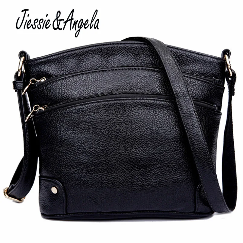 Jiessie & Angela Fashion New Leather Bag For Women Handbags Famous Brands Bag Fashion Handbags Women Messenger Bag Sac a main
Jiessie & Angela Fashion New Leather Bag For Women Handbags Famous Brands Bag Fashion Handbags Women Messenger Bag Sac a main