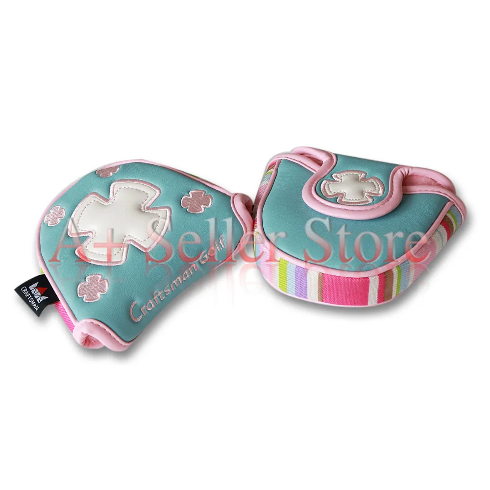 6002413 Blue Pink Yotsunoha Putter Mallet Cover (3)