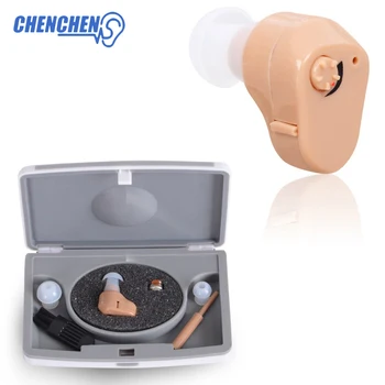 Complete In Ear Hearing AID Volume Adjustable Tone Portable Low Noise Hearing AIDS Audifono Small Sound Amplifier Ear Care
Complete In Ear Hearing AID Volume Adjustable Tone Portable Low Noise Hearing AIDS Audifono Small Sound Amplifier Ear Care
