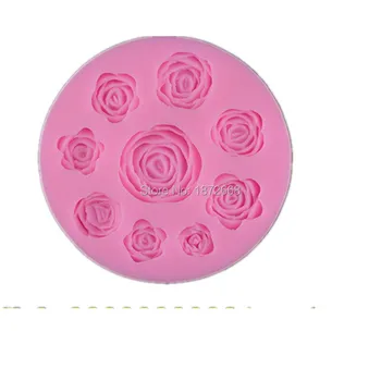 9 Cavity Rose Flower Shape DIY Cake Decorating Fondant Silicone Sugar Craft Molds 100pcs Free DHL/Fedex
9 Cavity Rose Flower Shape DIY Cake Decorating Fondant Silicone Sugar Craft Molds 100pcs Free DHL/Fedex