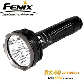 2016 NEW Fenix RC40 Cree XM-L2 U2 LED 6000 Lumens Flashlight Waterproof with Rechargeable 7800mAh Li-ion Battery Torch
2016 NEW Fenix RC40 Cree XM-L2 U2 LED 6000 Lumens Flashlight Waterproof with Rechargeable 7800mAh Li-ion Battery Torch