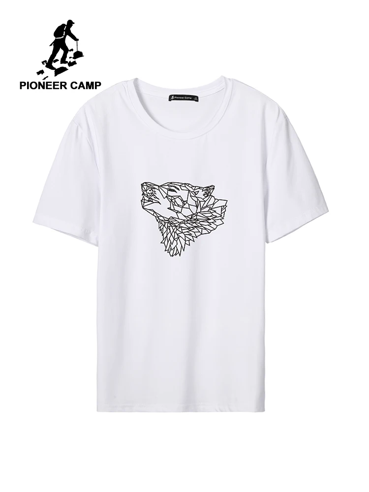 Pioneer Camp Wolf Printed t-shirt Men Summer Cotton Short Sleeve t shirt Men Casual Regular Fit Tshirt for Male ADT906277
Pioneer Camp Wolf Printed t-shirt Men Summer Cotton Short Sleeve t shirt Men Casual Regular Fit Tshirt for Male ADT906277