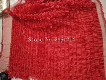 Red African Lace Fabric beautiful flowers African Lace Fabric for French Sequin Fabric BZL-4.2124
Red African Lace Fabric beautiful flowers African Lace Fabric for French Sequin Fabric BZL-4.2124