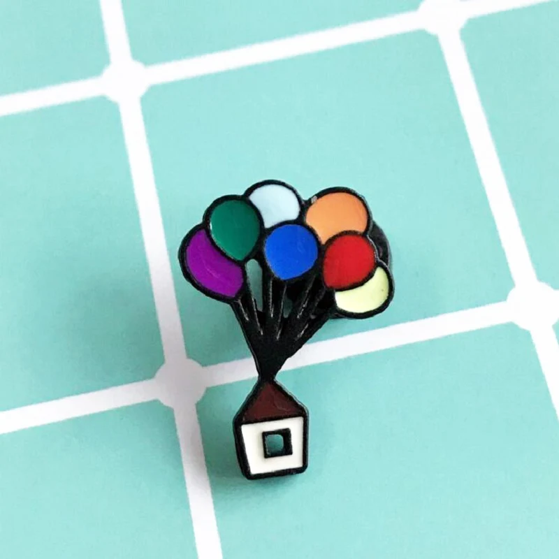 2019 Hot Sale Cartoon brooches jewelry Needle Brooch Colorful Balloons Flying Dream Pin Buckle Jewelry backpack bag hat accesso
2019 Hot Sale Cartoon brooches jewelry Needle Brooch Colorful Balloons Flying Dream Pin Buckle Jewelry backpack bag hat accesso