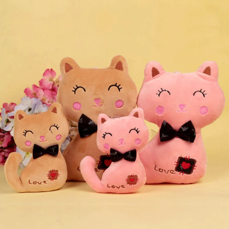 3Colors Little Size 8CM NEW Cat Plush Animal Stuffed Kitty Cat Key chain TOY Kid's Party Plush Bouquet Plush Dolls Keychain
3Colors Little Size 8CM NEW Cat Plush Animal Stuffed Kitty Cat Key chain TOY Kid's Party Plush Bouquet Plush Dolls Keychain