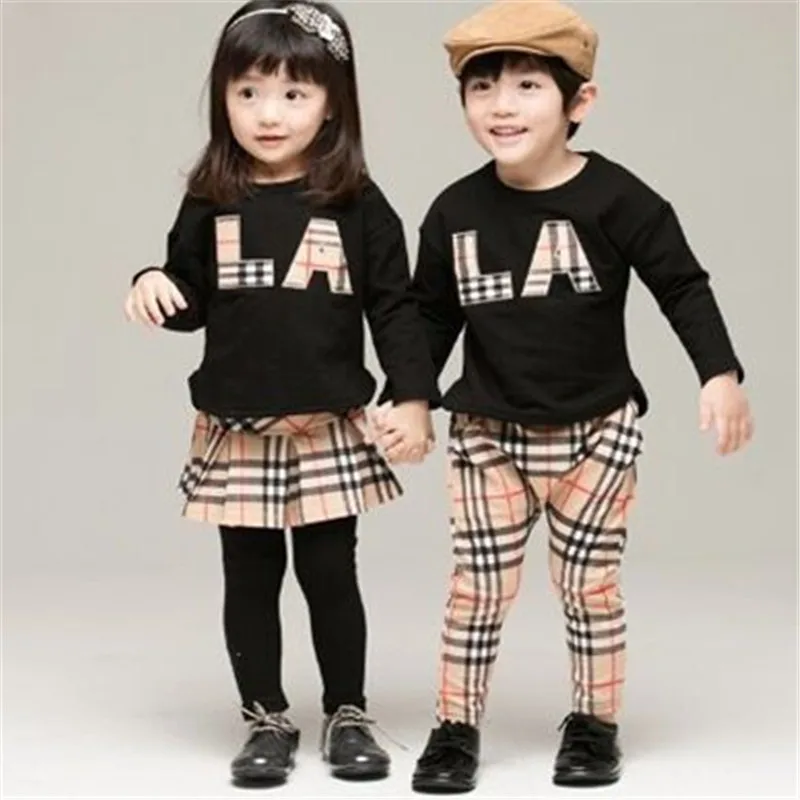 Boys Girls 3-10 Y Spring Autumn Hoodless Long Sleeve Hoodie & Long Plaid Pant/Pantskirt Fashion Twins Hoodies 2 PCS Clothing Set
Boys Girls 3-10 Y Spring Autumn Hoodless Long Sleeve Hoodie & Long Plaid Pant/Pantskirt Fashion Twins Hoodies 2 PCS Clothing Set