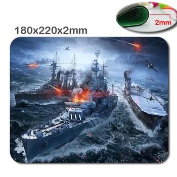 180*220*2mm Hot Game World of Warships Printing Mousepad Anti-slip Optical Rectangle Mice Mat PC Computer Gaming Speed Play Pads
180*220*2mm Hot Game World of Warships Printing Mousepad Anti-slip Optical Rectangle Mice Mat PC Computer Gaming Speed Play Pads