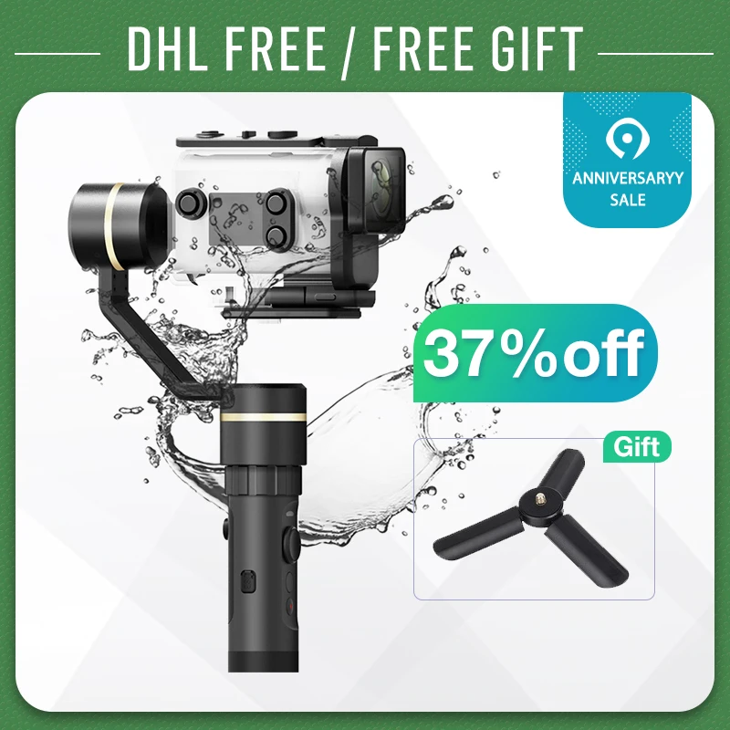 Feiyutech Feiyu G5GS Handheld Gimbal for Sony AS50 AS50R AS300 AS300R Sony X3000 X3000R Splash Proof 3-Axis Stabilizer
Feiyutech Feiyu G5GS Handheld Gimbal for Sony AS50 AS50R AS300 AS300R Sony X3000 X3000R Splash Proof 3-Axis Stabilizer