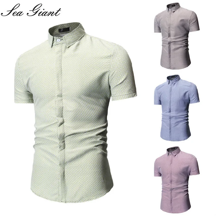 2019 Spring Summer Short Sleeve Men Shirts Fashion Social Print man Shirts harujuku Chemise homme Casual Men Dress Shirt
2019 Spring Summer Short Sleeve Men Shirts Fashion Social Print man Shirts harujuku Chemise homme Casual Men Dress Shirt