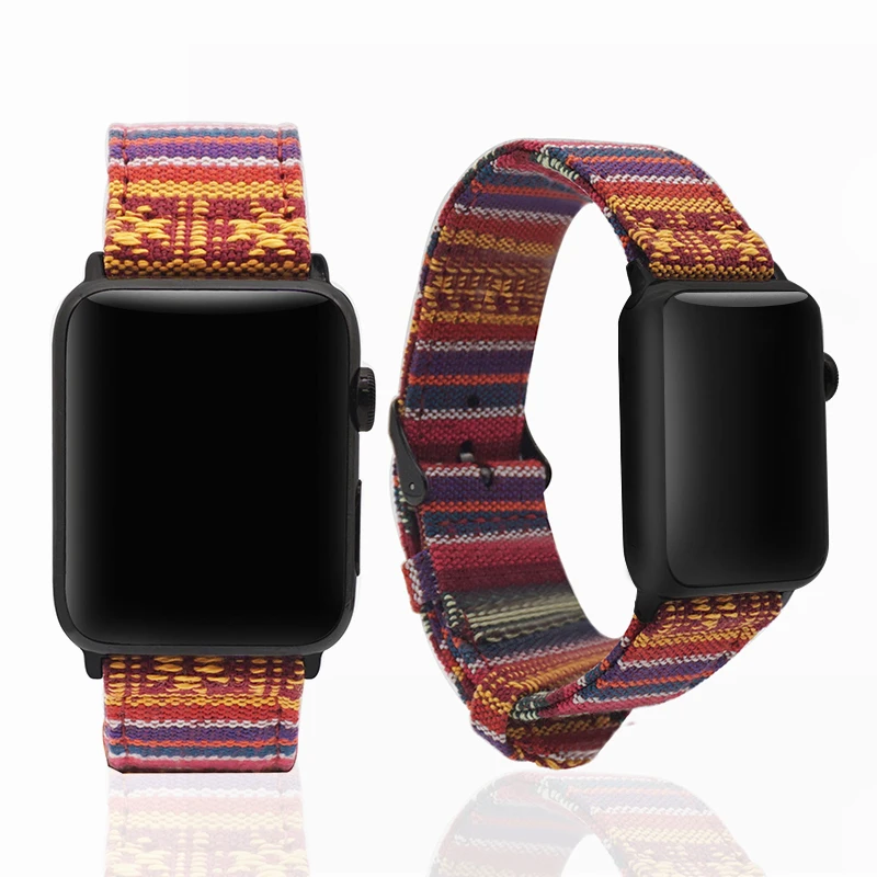 National Strap For Apple Watch Band 38mm 42mm iWatch 4 Band 44mm 40mm Sport Belt Apple Watch 5 4 3 2 Accessories
National Strap For Apple Watch Band 38mm 42mm iWatch 4 Band 44mm 40mm Sport Belt Apple Watch 5 4 3 2 Accessories