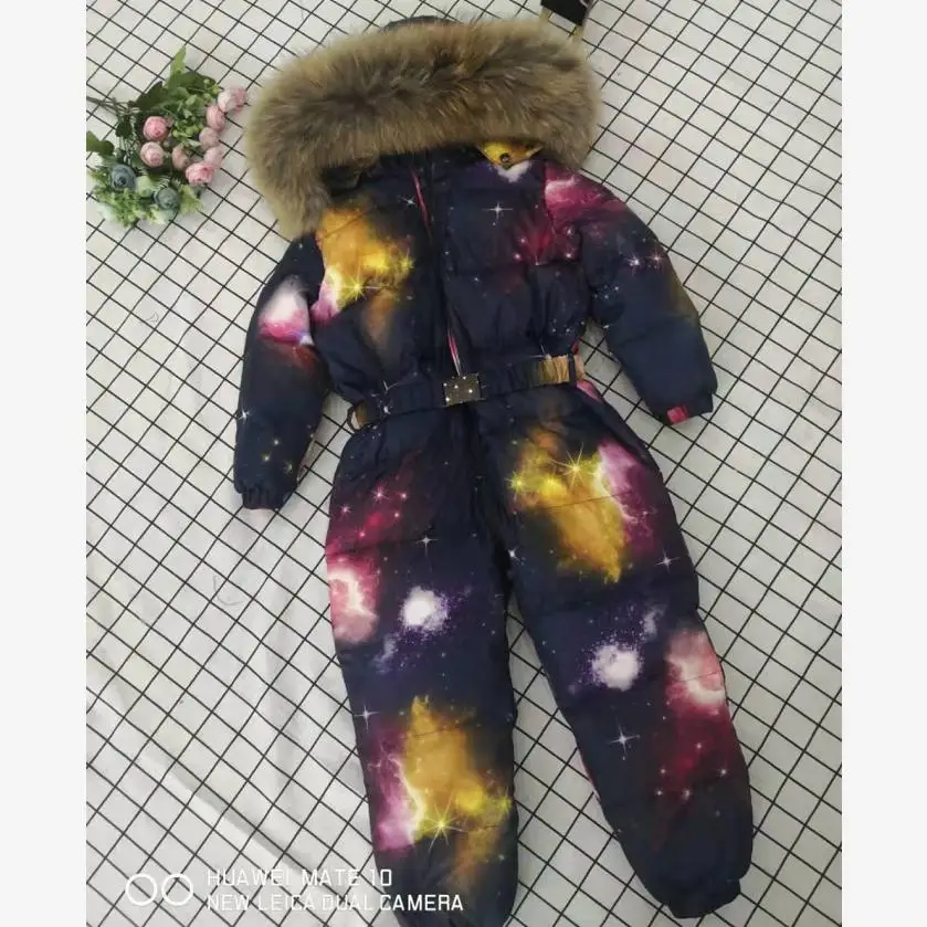 Children's Down Jacket Winter Hooded Print Snow Wear Thicker Warm Outerwear Real Fur Collar Modis Kids Clothes Down Jacket Y1685
Children's Down Jacket Winter Hooded Print Snow Wear Thicker Warm Outerwear Real Fur Collar Modis Kids Clothes Down Jacket Y1685